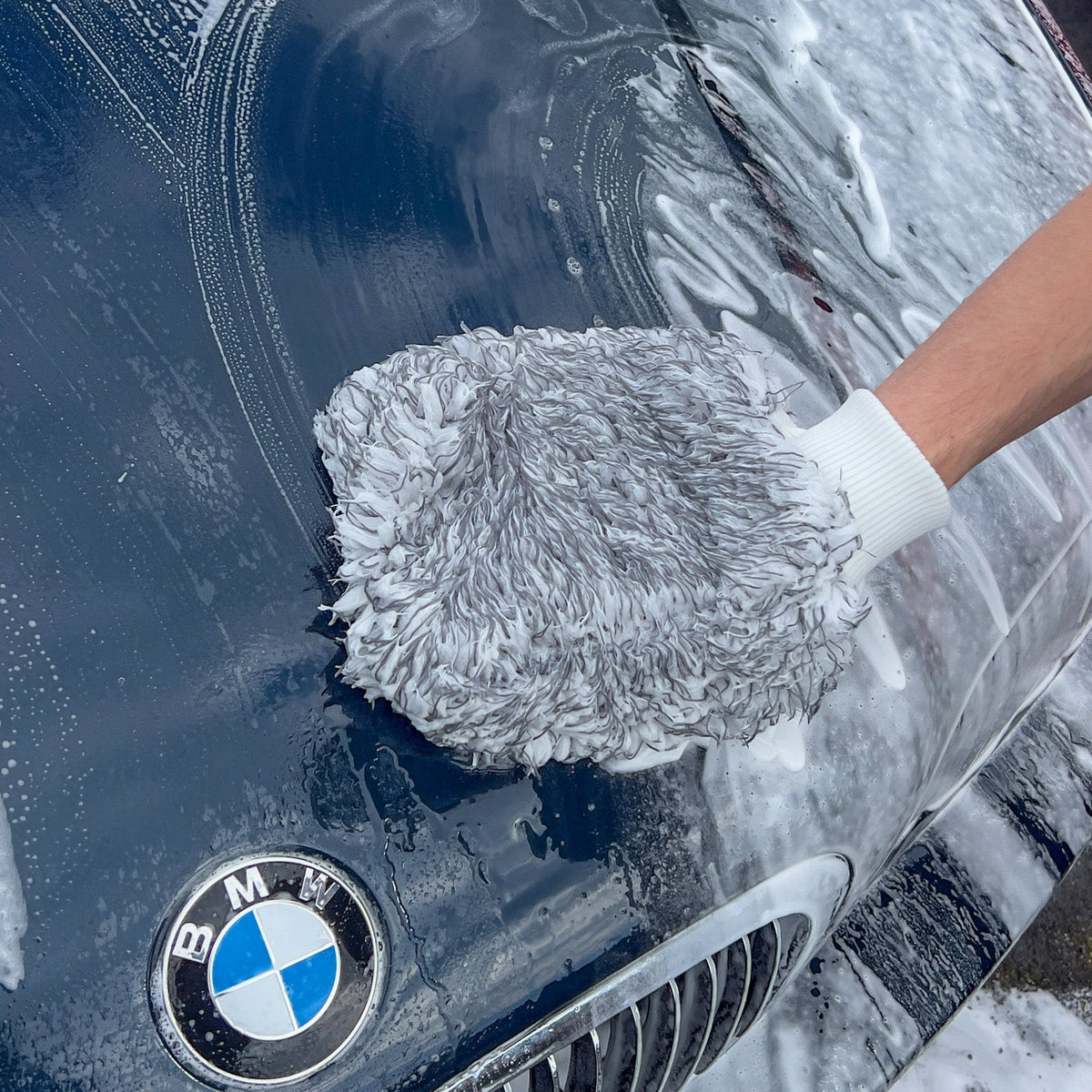 Premium Microfibre Wash Mitt – Ultra Soft